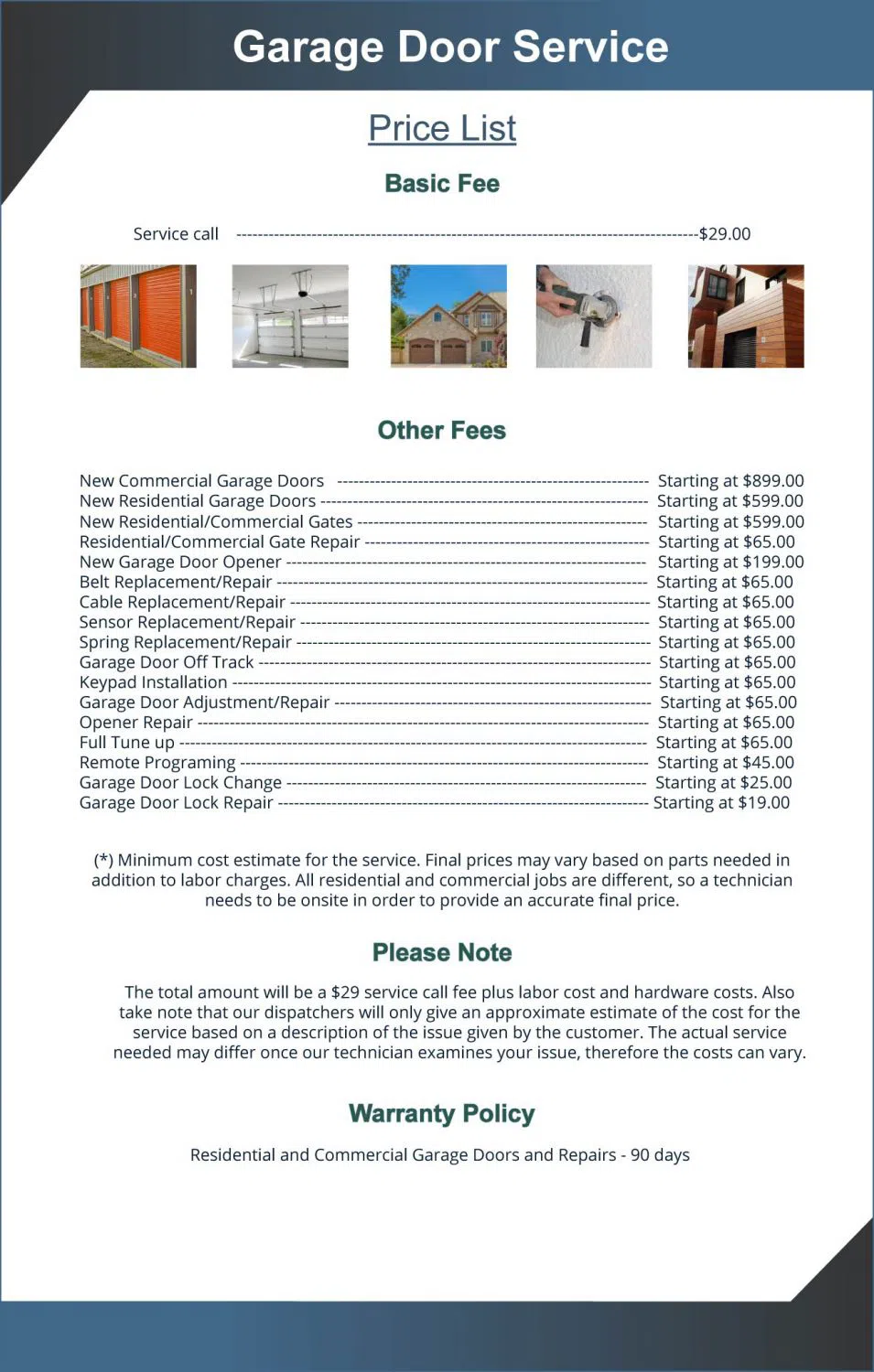 Golden Garage Door Service Carpentersville, IL 847-260-7848